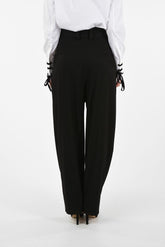 Double Pleat High Waist Pants